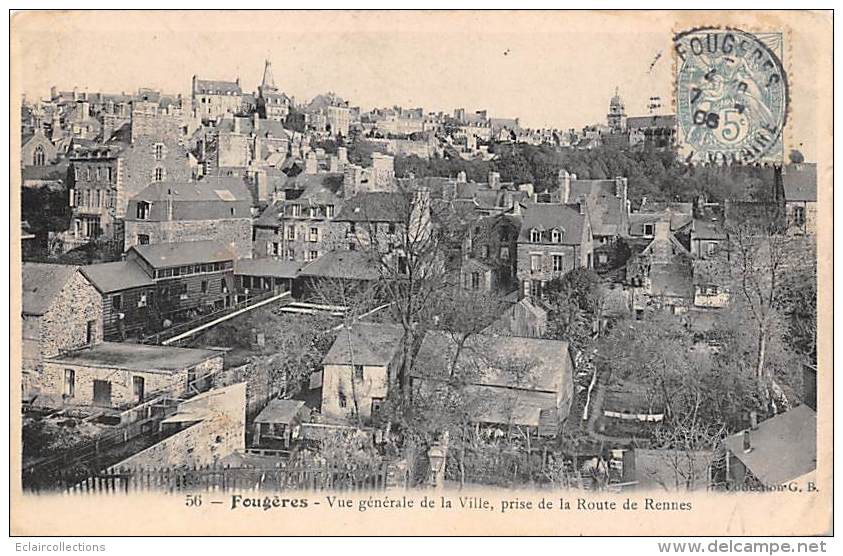 Fougères        35      Lot De 10 Cartes Diverses      (voir Scan) - Fougeres