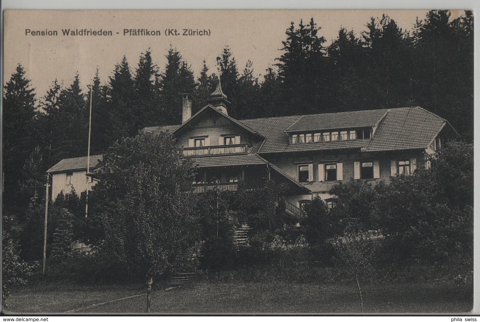 Pension Waldfrieden - Pfäffikon (Zürich) - Photoglob No. 04551 - Pfäffikon