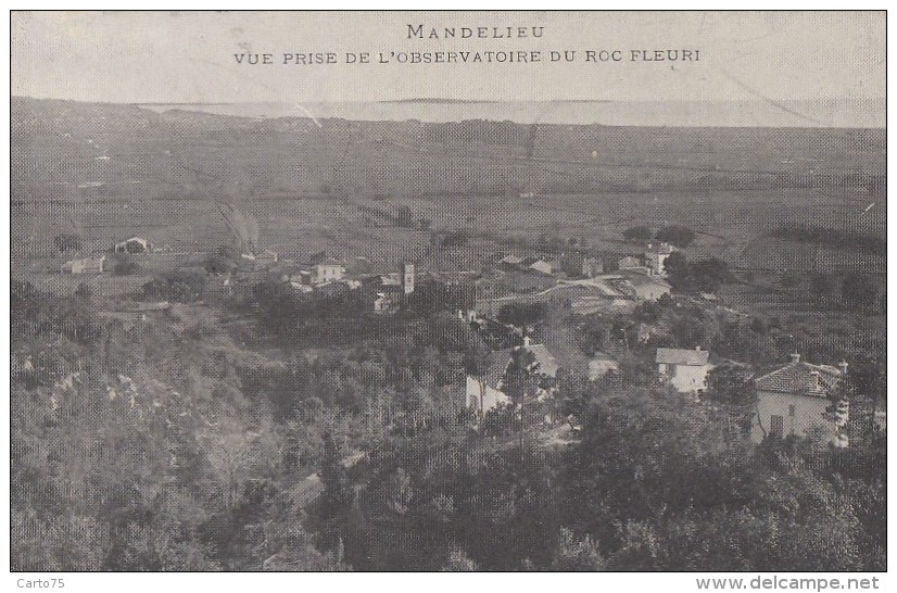 Mandelieu 06 - Un Coin Du Roc Fleuri - Photo Van Urkel - Imprimerie Imbert Grasse - Autres & Non Classés