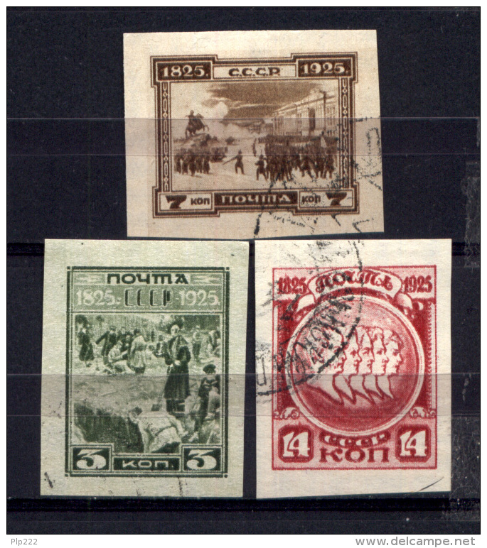 Russia 1925 Unif. 342/44 Usati/Used VF/F - Usati