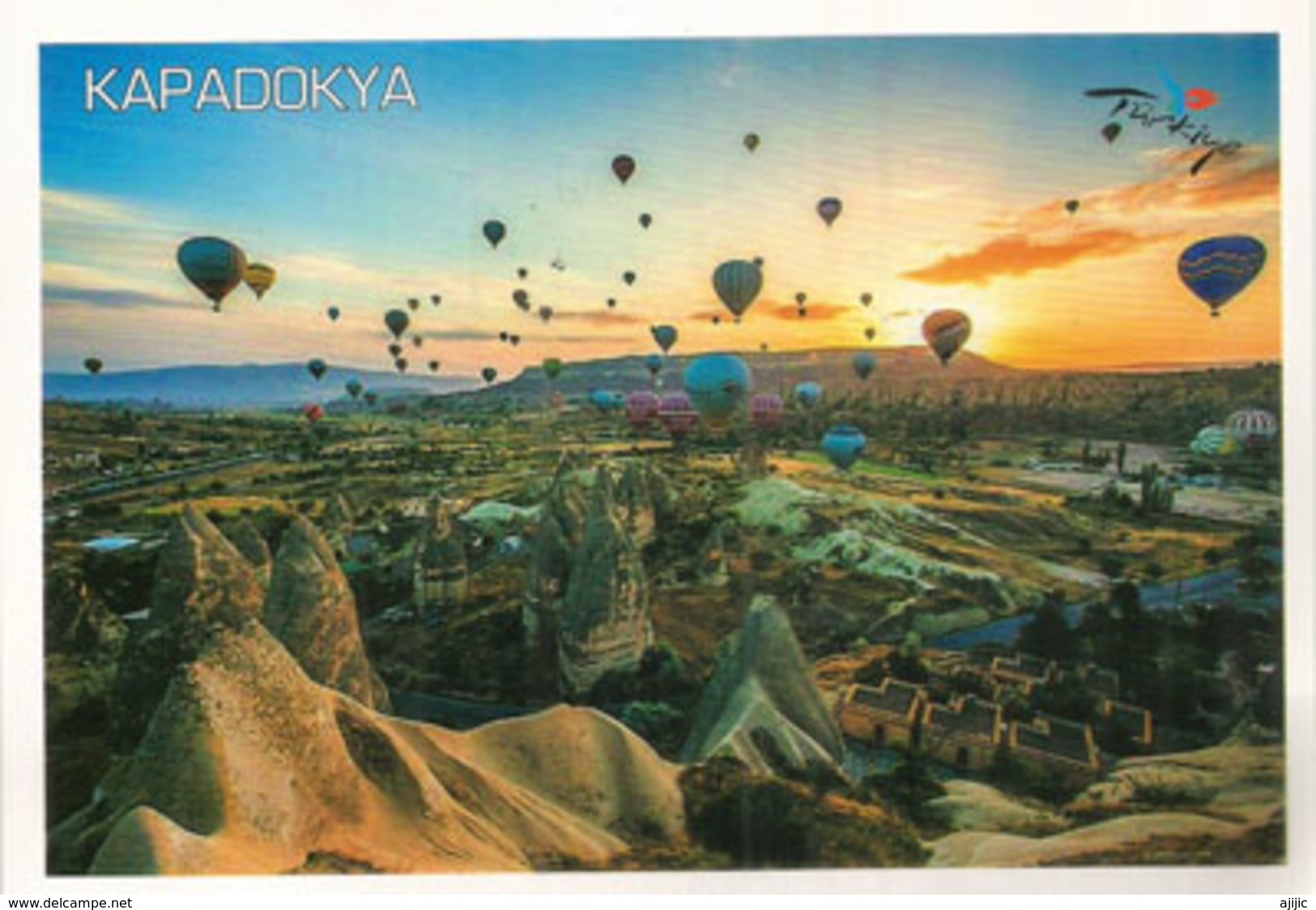 View Of Cappadocia Landscape, Beautiful Postcard Addressed To ANDORRA, With Arrival Postmark - Turquie