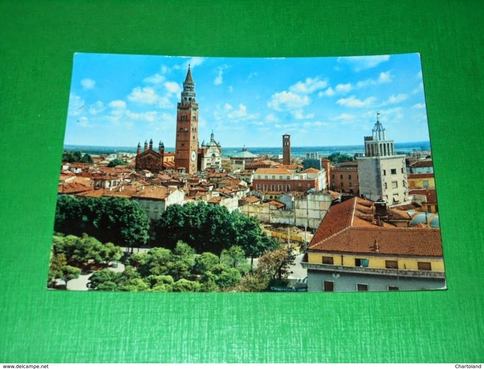 Cartolina Cremona - Panorama 1966 - Cremona