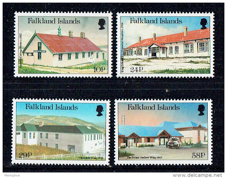 1987  Hospitals   Complete Set UM** - Falkland