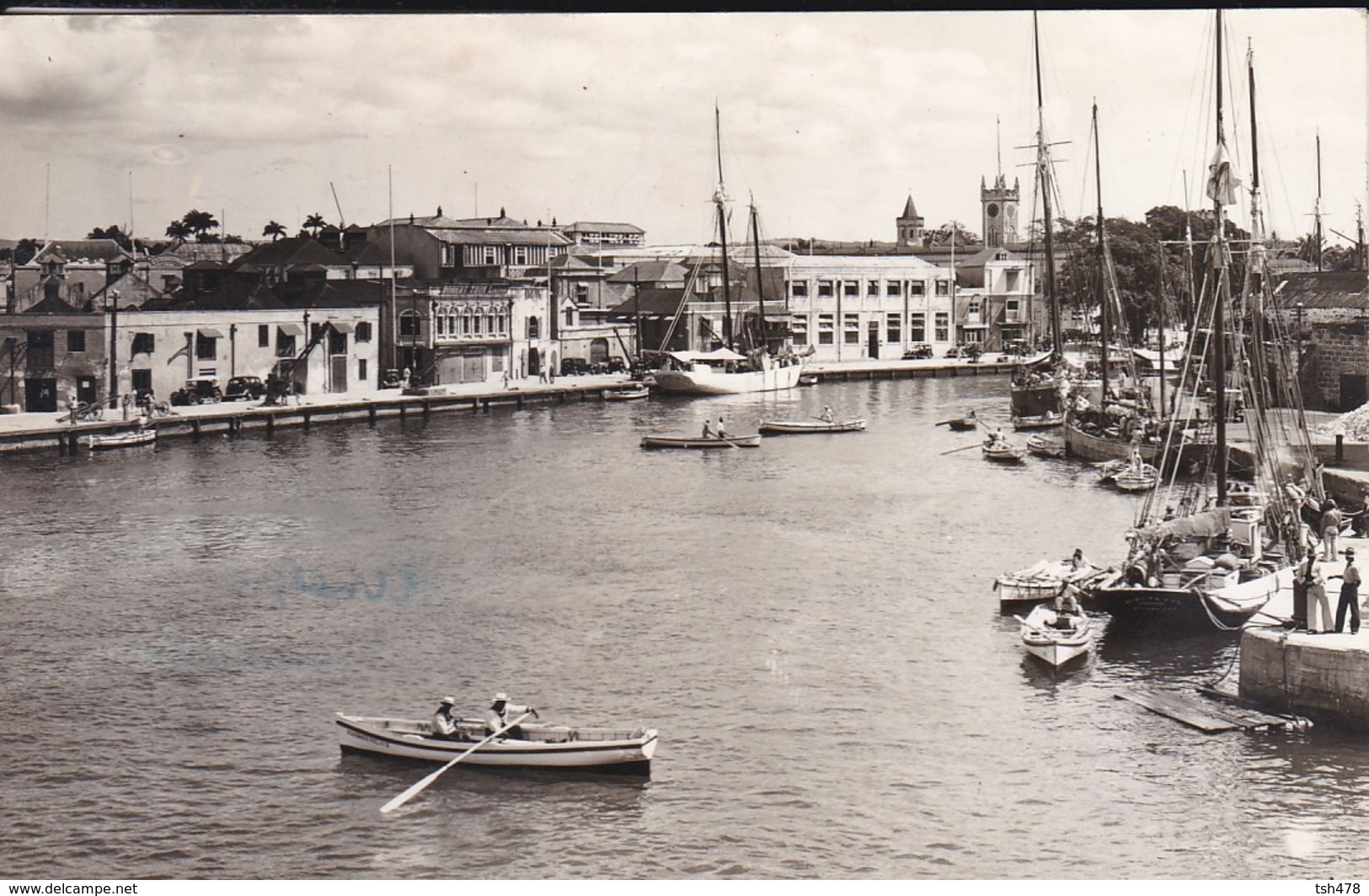 BARBADOS---RARE--TRINIDAD  ?--carte-photo-----voir 2 Scans - Barbades