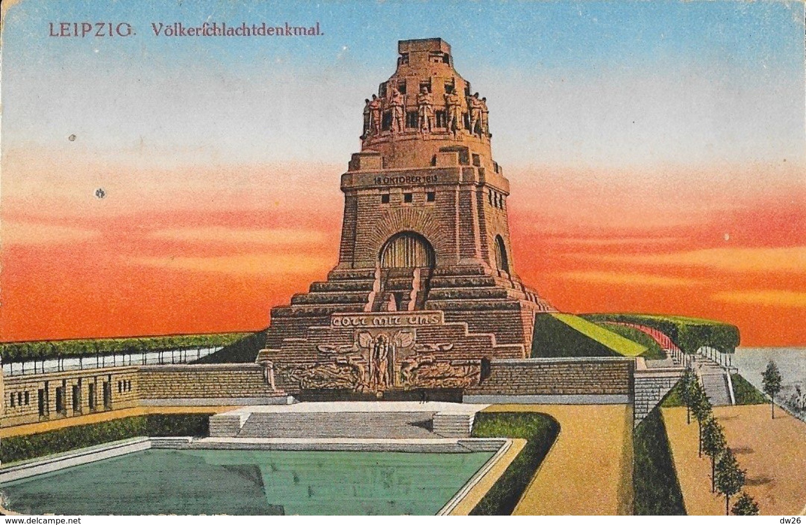 Leipzig - Volkerfchlachtdenkmal - Edition Louis Glaser - Carte N° 4946 Non Circulée - Leipzig