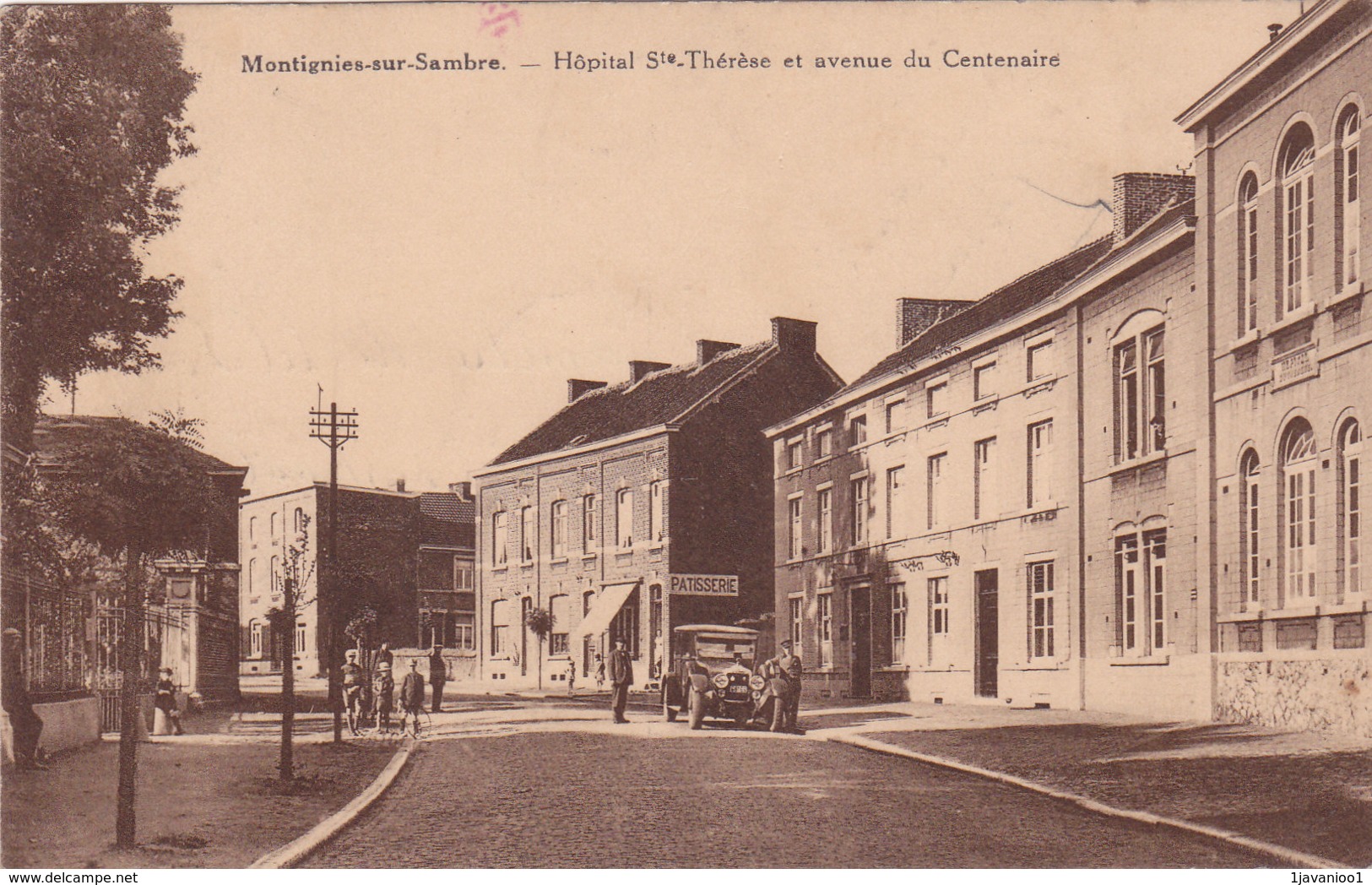 Montignies Sur Sambre, Hôpital Ste Thérèse Et Avenue Du Centenaire, 2 Scans - Autres & Non Classés