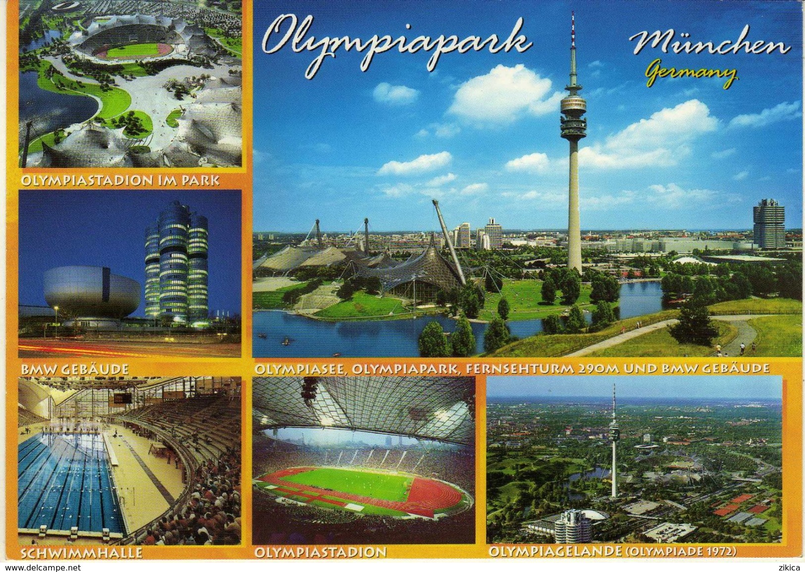 Olympia Park - Munchen Germany.Stadium.football Stadion - Stades