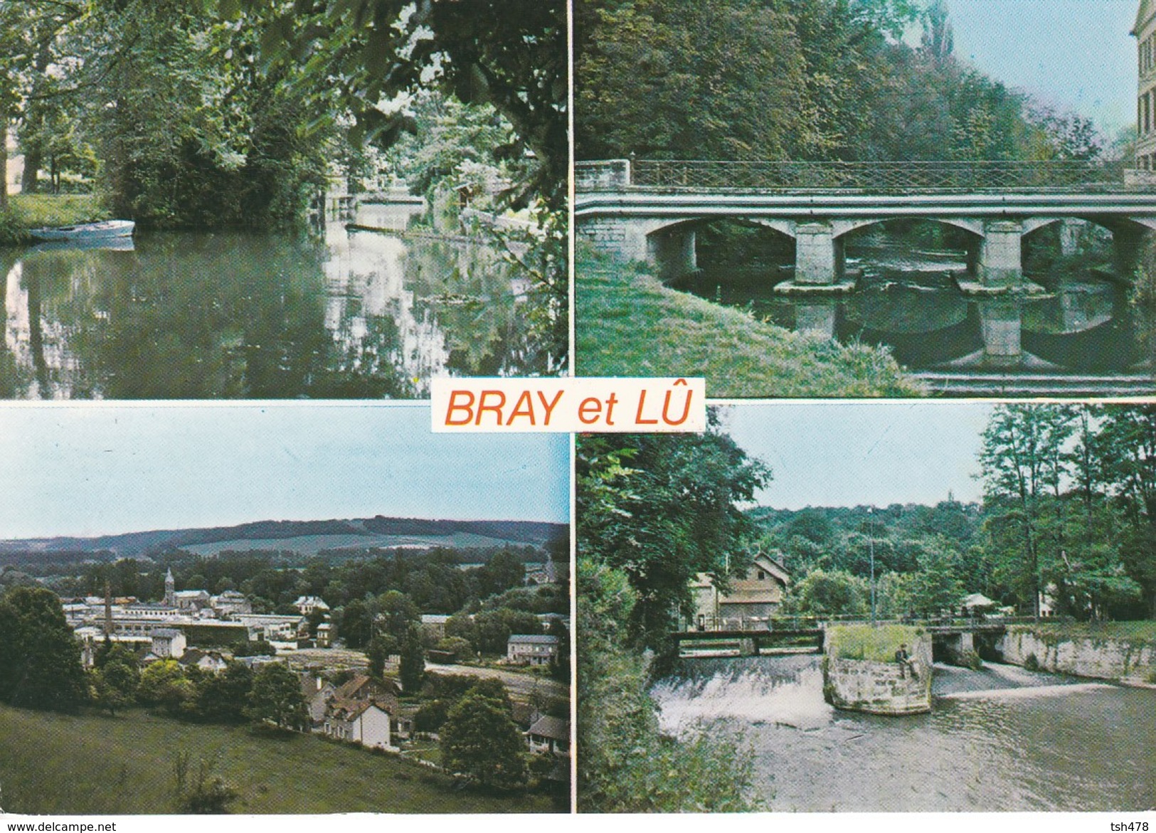 95----BRAY ET LU---vue D'ensemble--voir 2 Scans - Bray-et-Lû