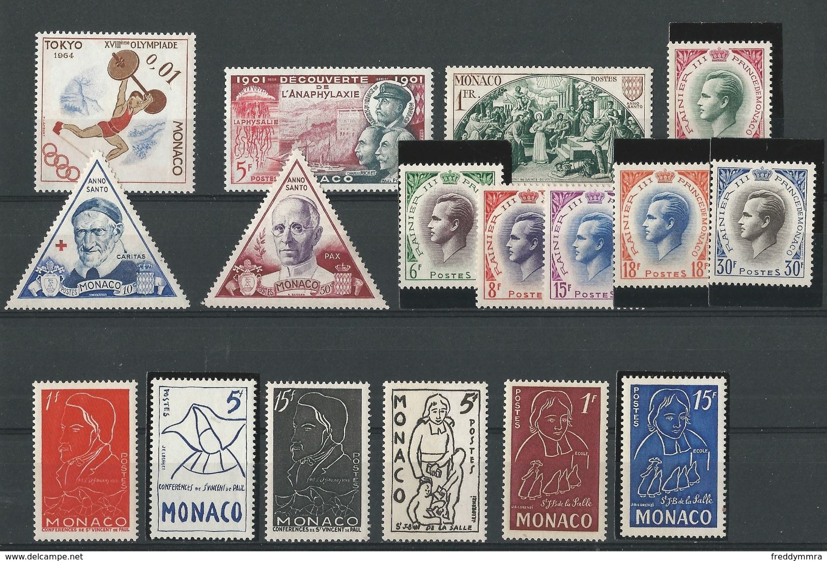 Monaco: 1 Petit Lot **/ * - Collections, Lots & Series