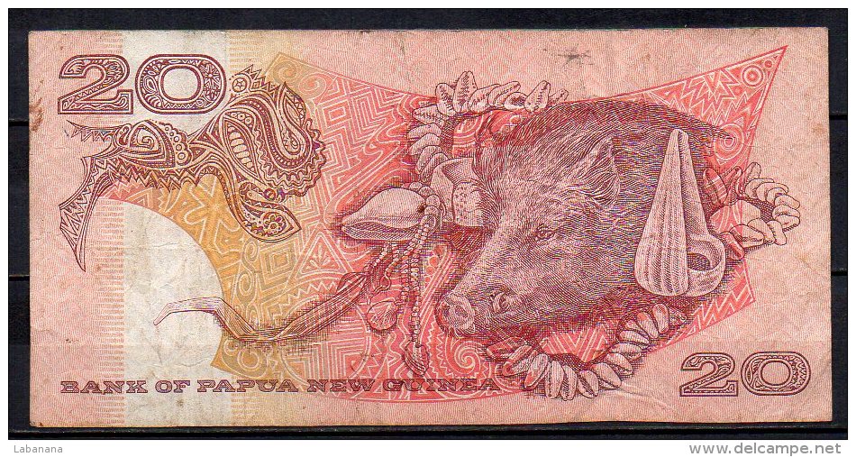 534-Papouasie Nouvelle Guinée Billet De 20 Kina 2002 CD02 - Papua Nueva Guinea