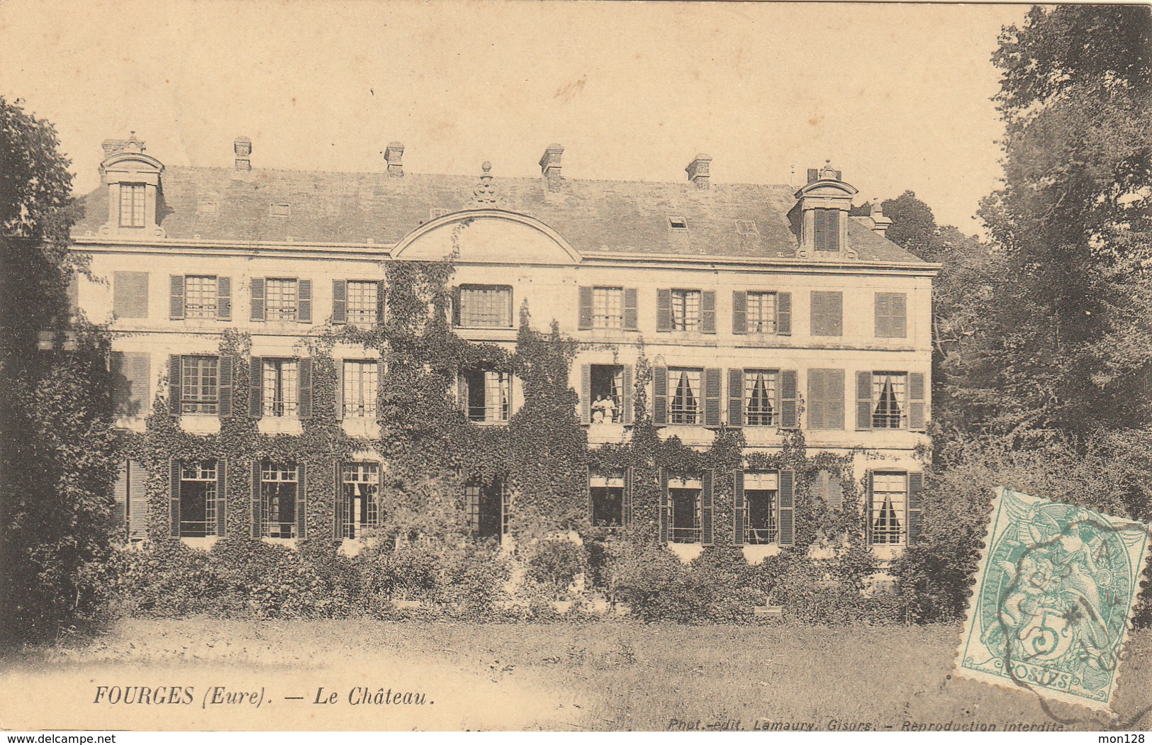 FOURGES (27)  LE CHATEAU - Fourges