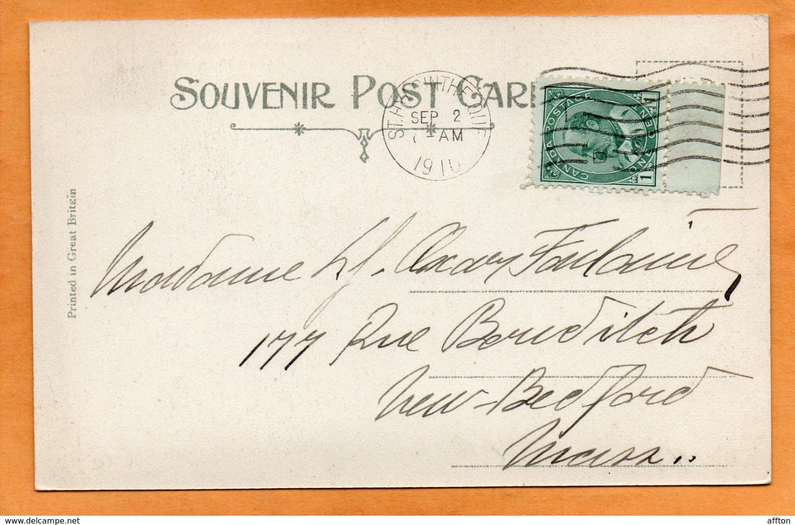 St Hyacinthe Quebec 1910 Postcard - St. Hyacinthe