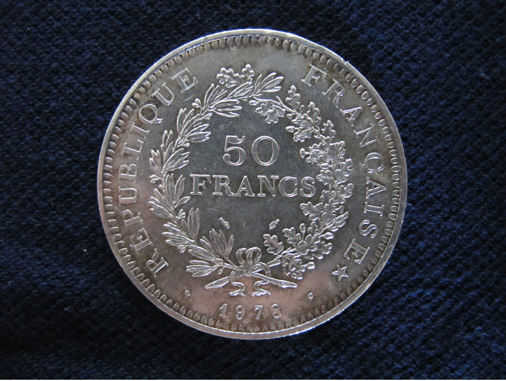 50 Francs Hercule - Argent - 1978 - Autres & Non Classés