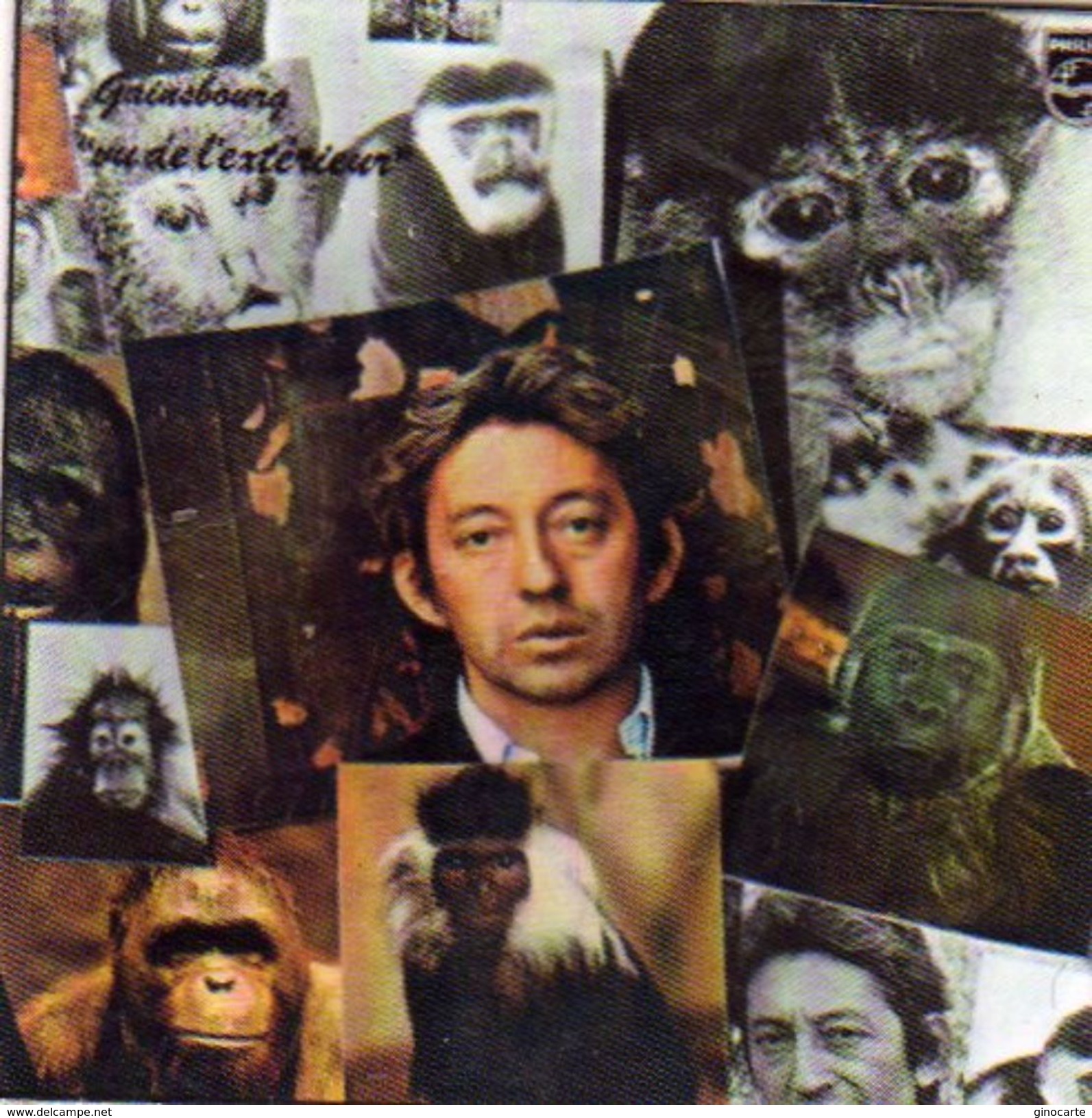 Magnets Magnet Album 33 Tours Serge Gainsbourg Vu De L'exterieur - Personnages