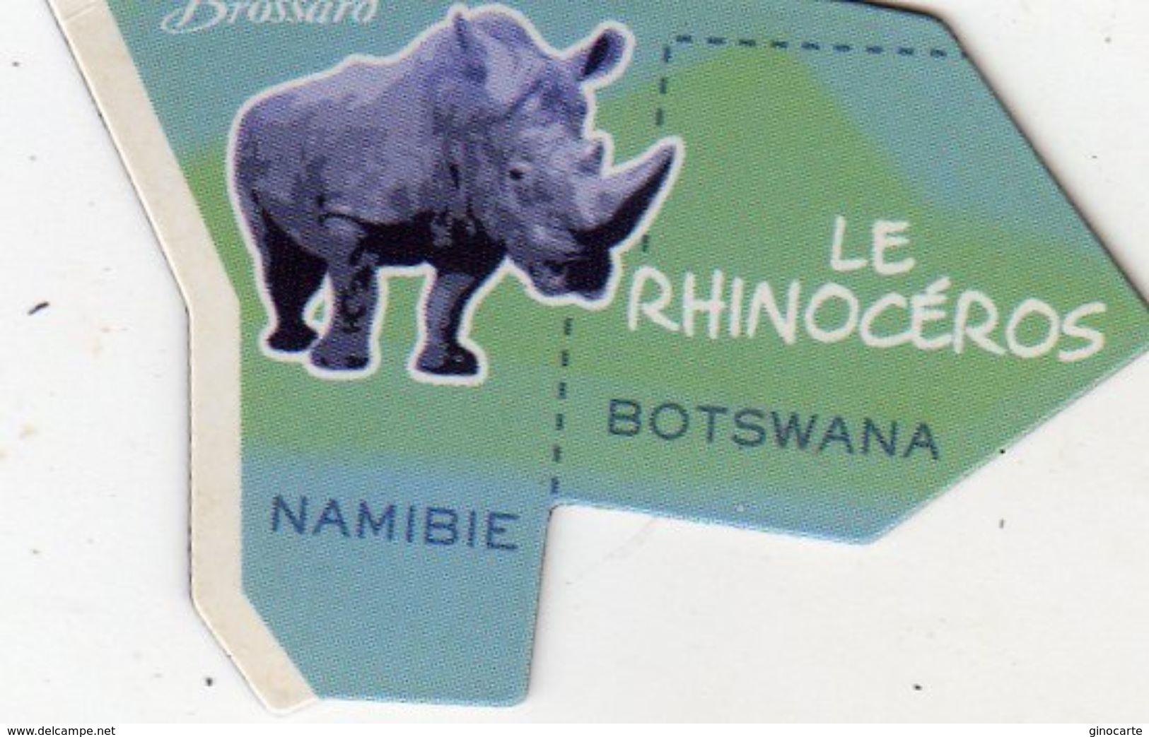 Magnets Magnet Afrique Nanibie Rhinoceros - Turismo