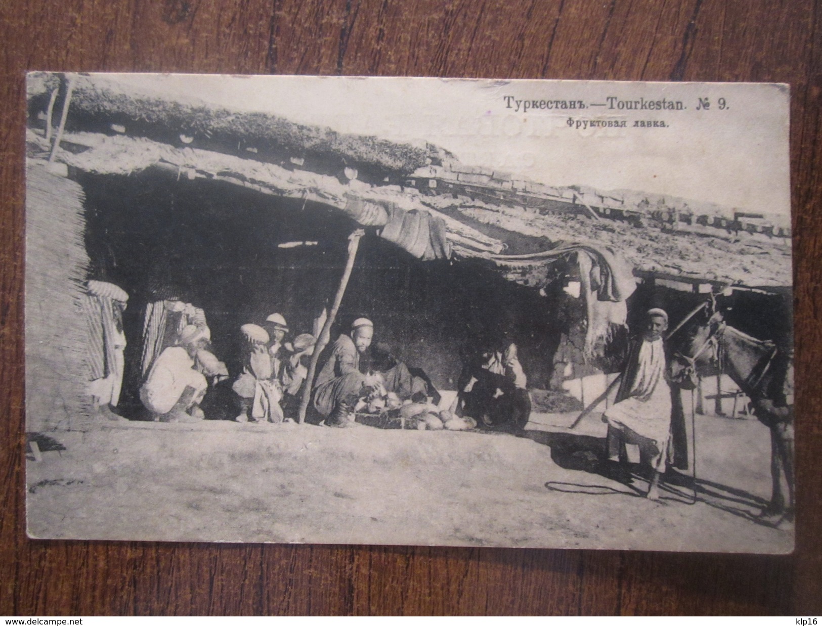 TSARIST RUSSIA,TURKESTAN, FRUIT SHOP - Rusia