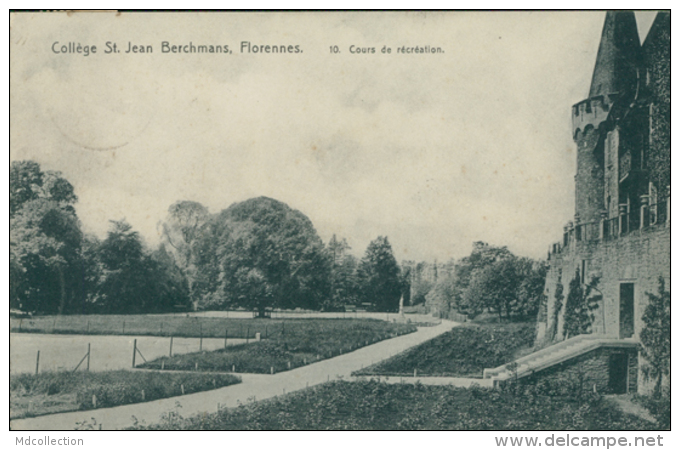 BE FLORENNES   / Collège Saint Jean Berchmans  Cours De Récréation / - Florennes