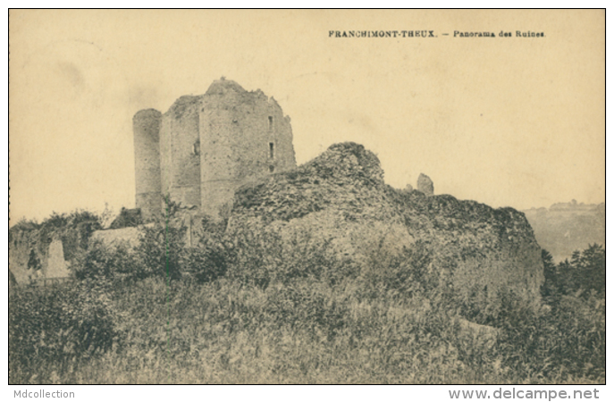 BE FRANCHIMONT / Franchimont-Theux  Panorama Des Ruines / - Philippeville