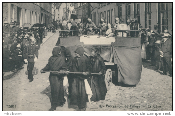 BE FURNES / Procession    11 - La Cène  / - Autres & Non Classés