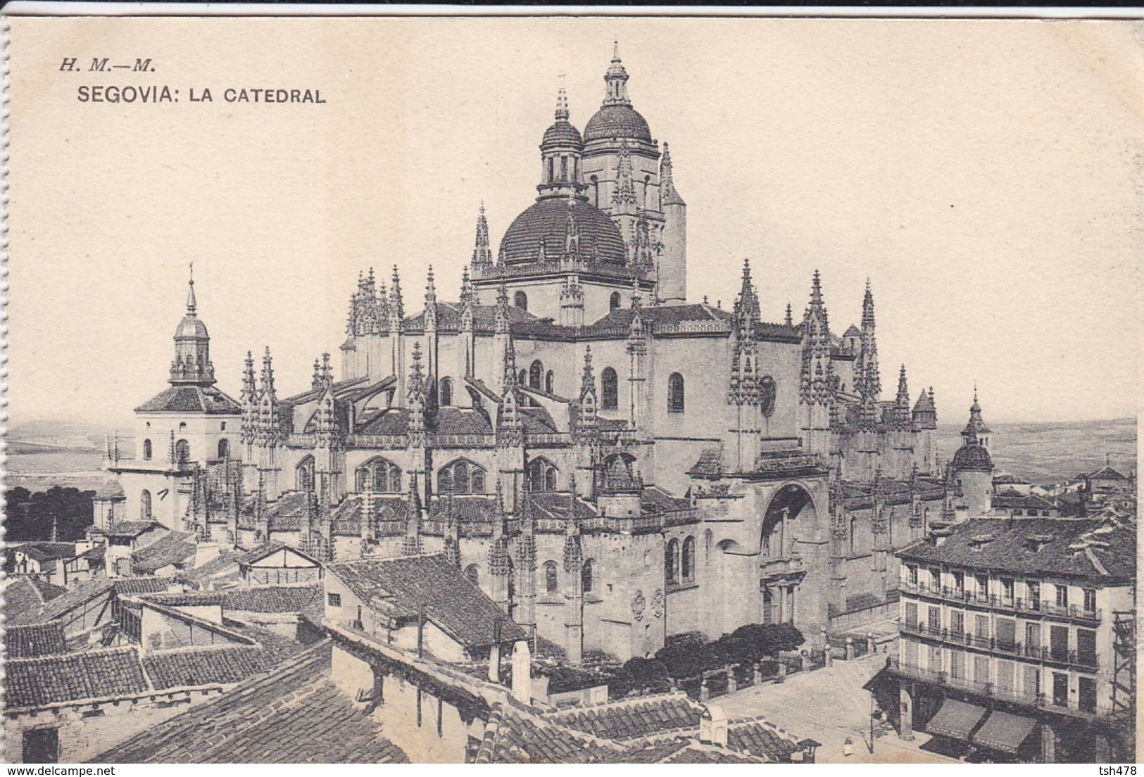 ESPAGNE----SEGOVIA---la Catedral--( Sortie Carnet )---voir 2 Scans - Segovia