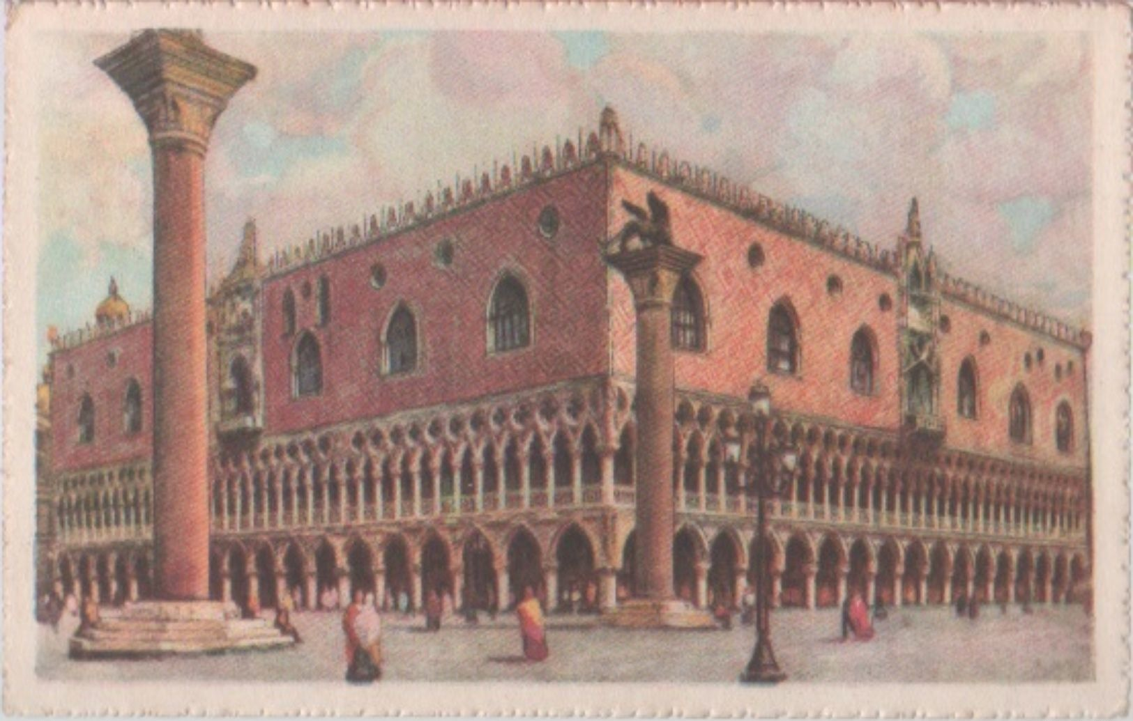 Venezia. Palazzo Ducale. Illustratore - Venezia