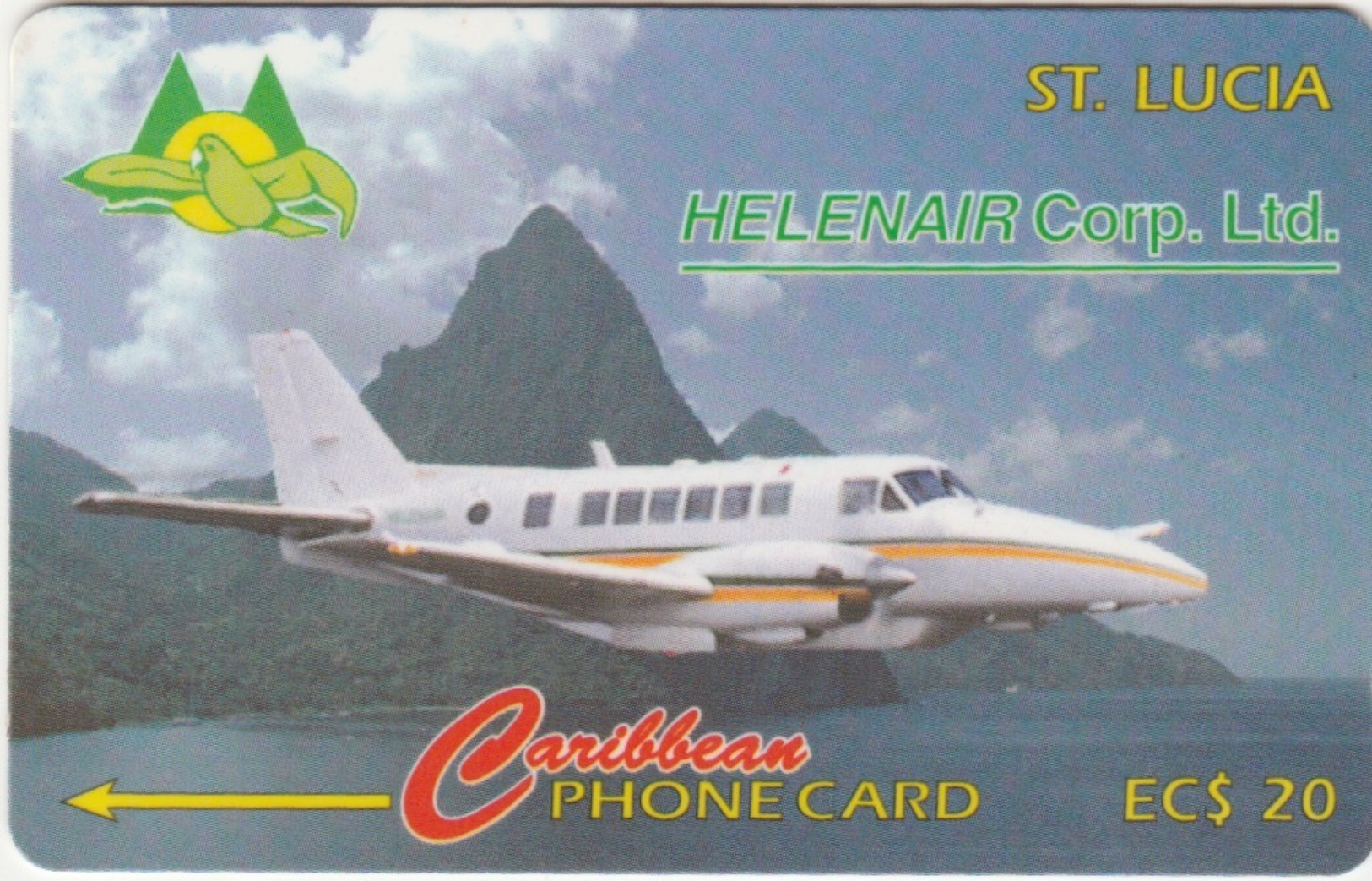 St Lucia : SLT-15 A  . HELENAIR  . - Sainte Lucie