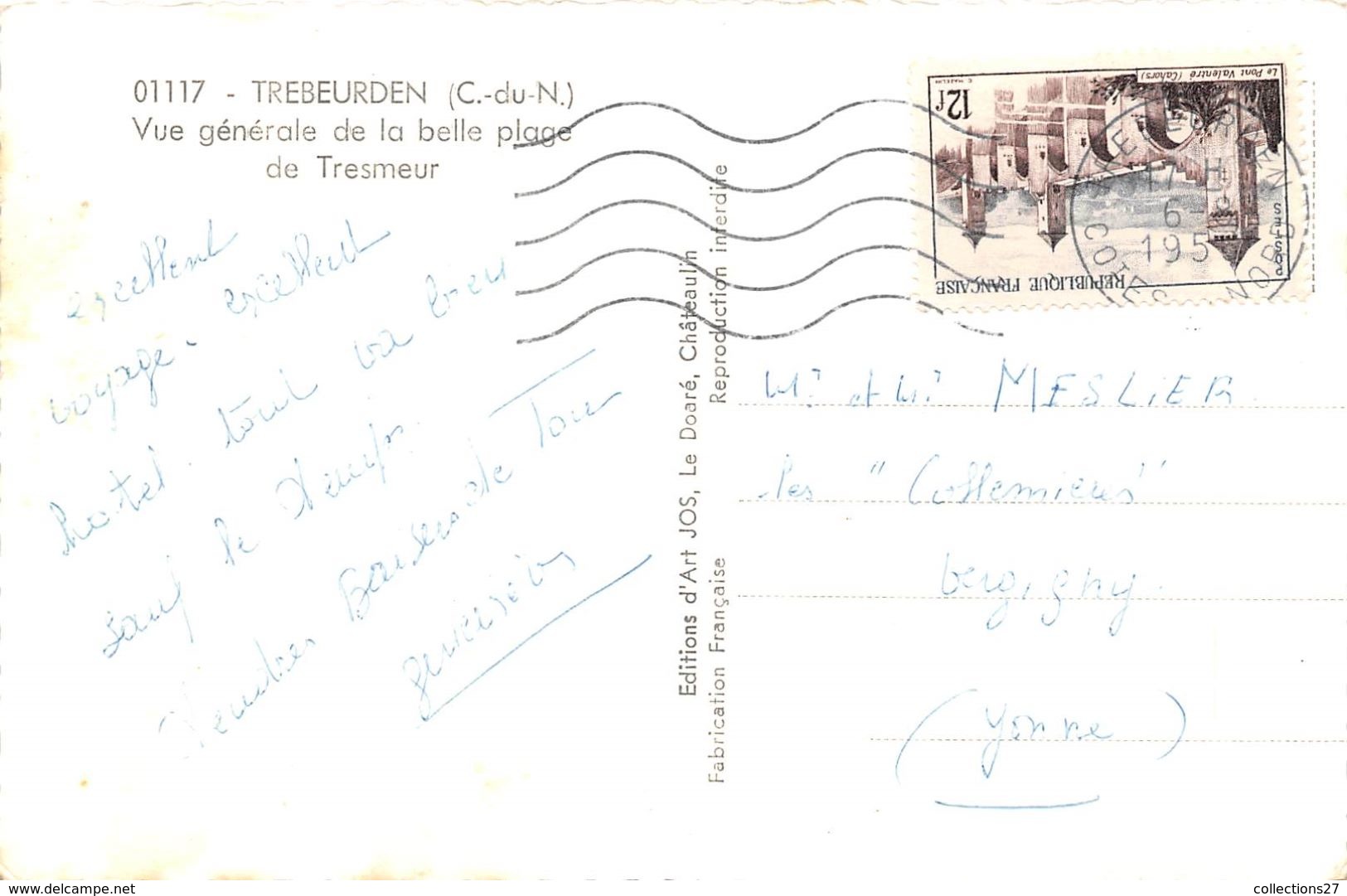 22-TREBEURDEN- VUE GENERALE DE LA BELLE PLAGE DE TRESMEUR - Trébeurden