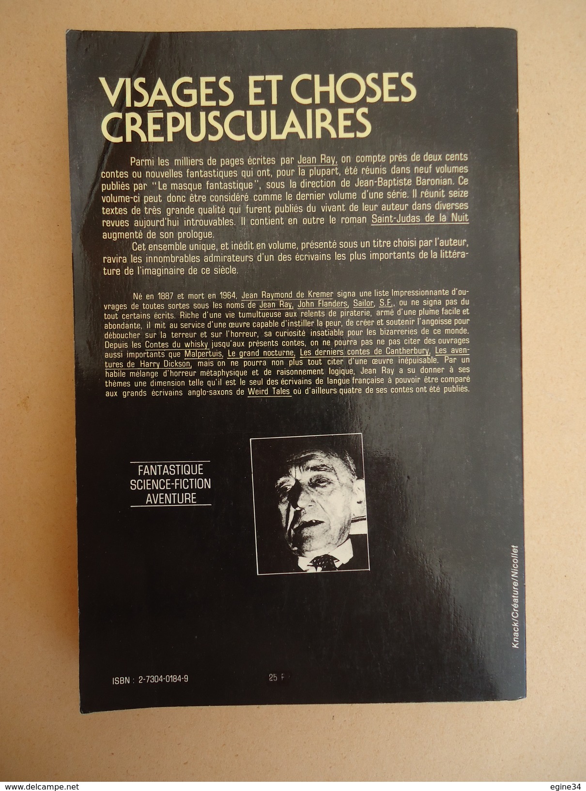 NEO - No 63 - Jean Ray - Visages Et Choses Crépusculaires - Couverture De Jean-Michel Nicollet - Fantasy