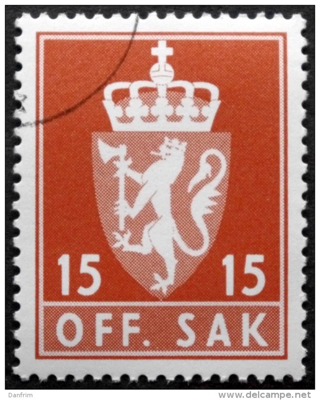 Norway   Minr.111   (O)  ( Lot A 700 ) - Service