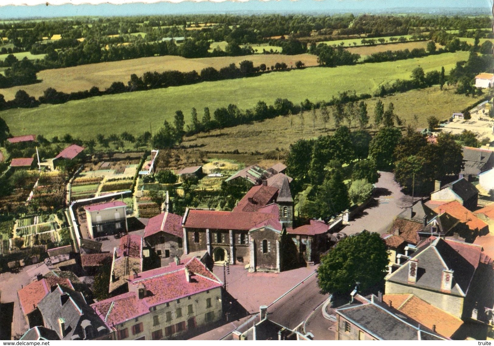 MAZIERES-EN-GATINE VUE AERIENNE L'EGLISE - Mazieres En Gatine