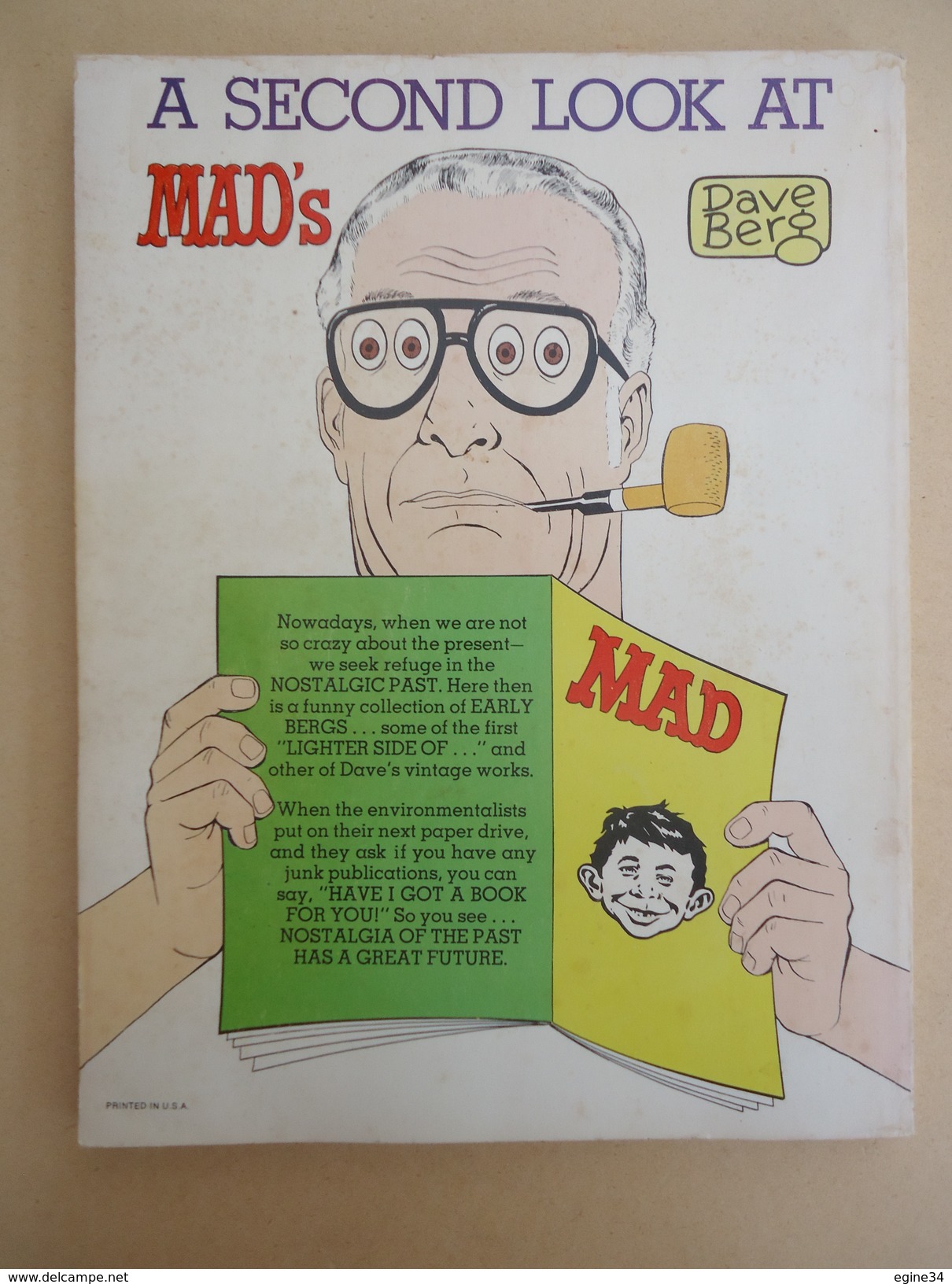 Mad Magazine - Dave Berg's Mad Trash - A Heap Of His Collectors' Itams From Mad Magazine 1977 - Autres & Non Classés