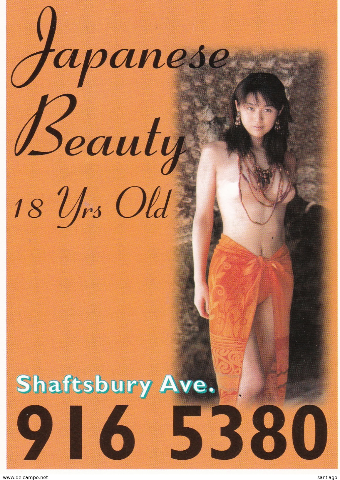 GB  : Japanese Beauty... 18 Years Old ( Shaftsbury Ave.) - Autres & Non Classés