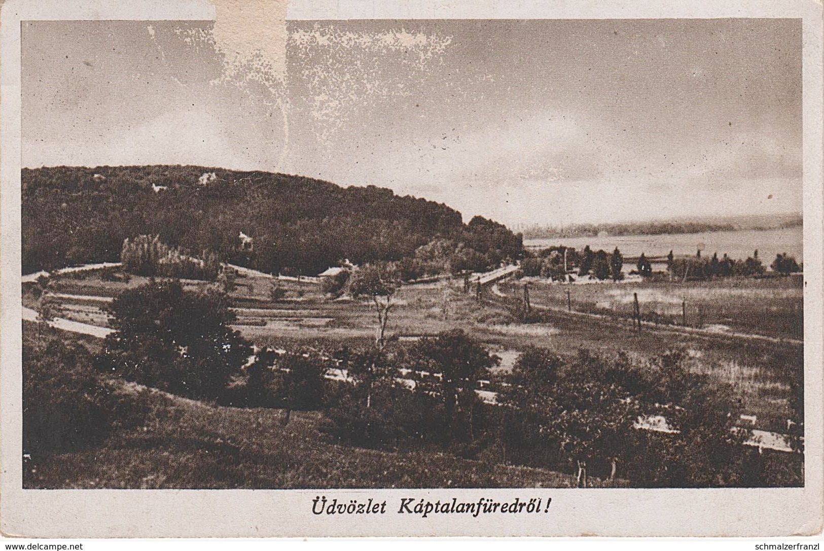 AK Üdvözlet Kaptalanfüredröl Kaptalanfüred Balatonalmadi Plattensee Balaton A Alsoörs Ungarn Hungaria Hungary Hongrie - Ungarn