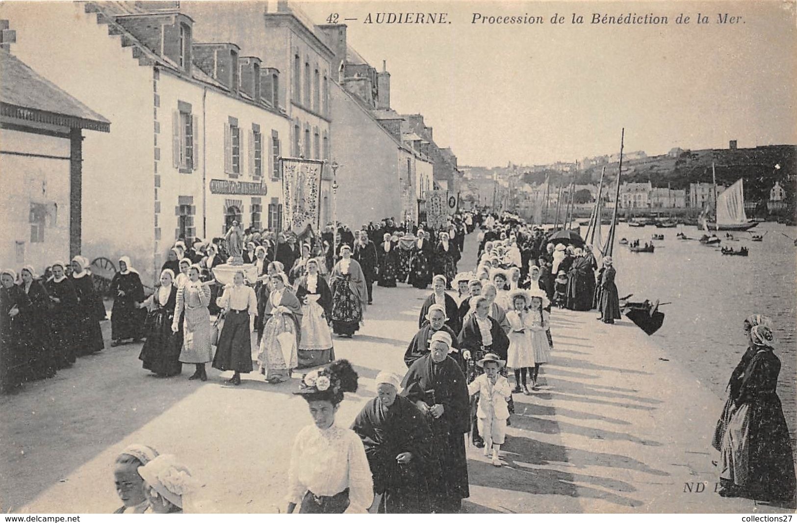 29-AUDIERNE- PROCESSION DE LA BENEDICTION DE LA MER - Audierne