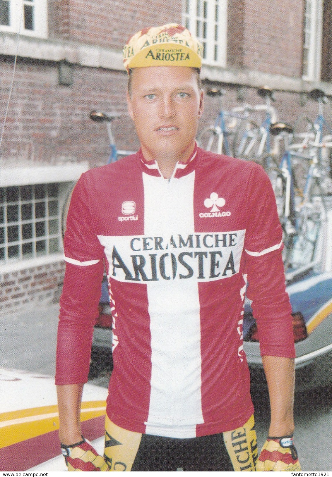 BJARNE RJIS CHAMPION DU DANEMARK 1992 (dil306) - Cyclisme