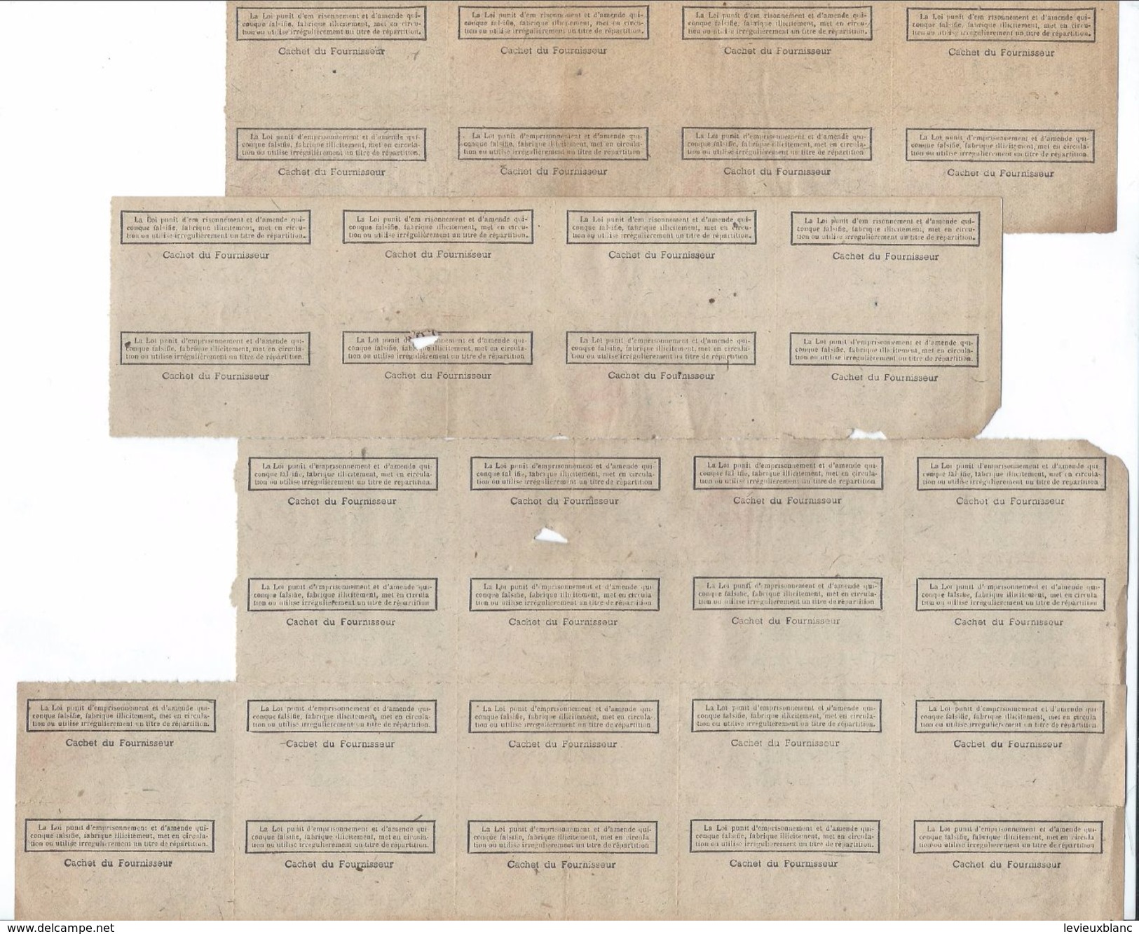 Libération/Tickets De Rationnement/3  Plaques De  Tickets/1 Litre Pétrole /1949         OL97 - Documents