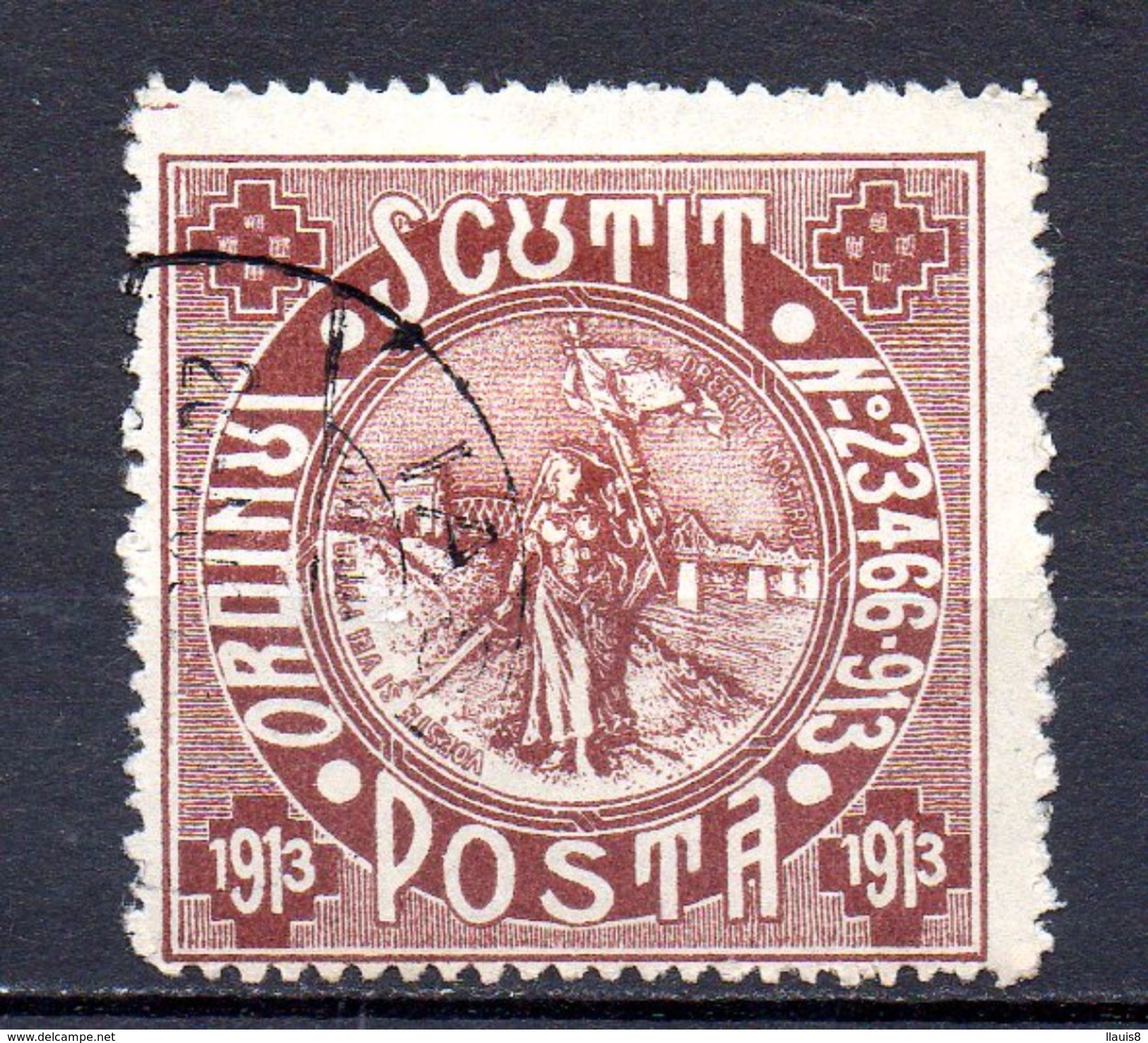 RUMANIA.  AÑO 1913. FRANQUICIA  Yv  1 (USED) - Franquicia