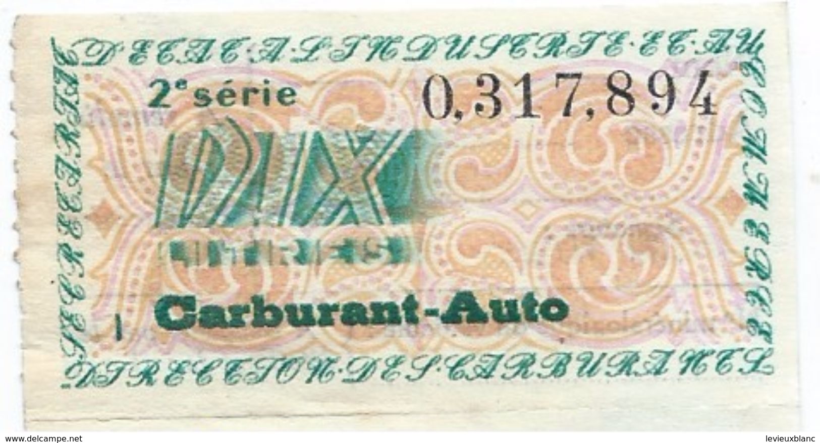 Libération/Tickets De Rationnement/17 Tickets/10 Litres Carburant Auto / Années 1945-1950       OL99 - Documents