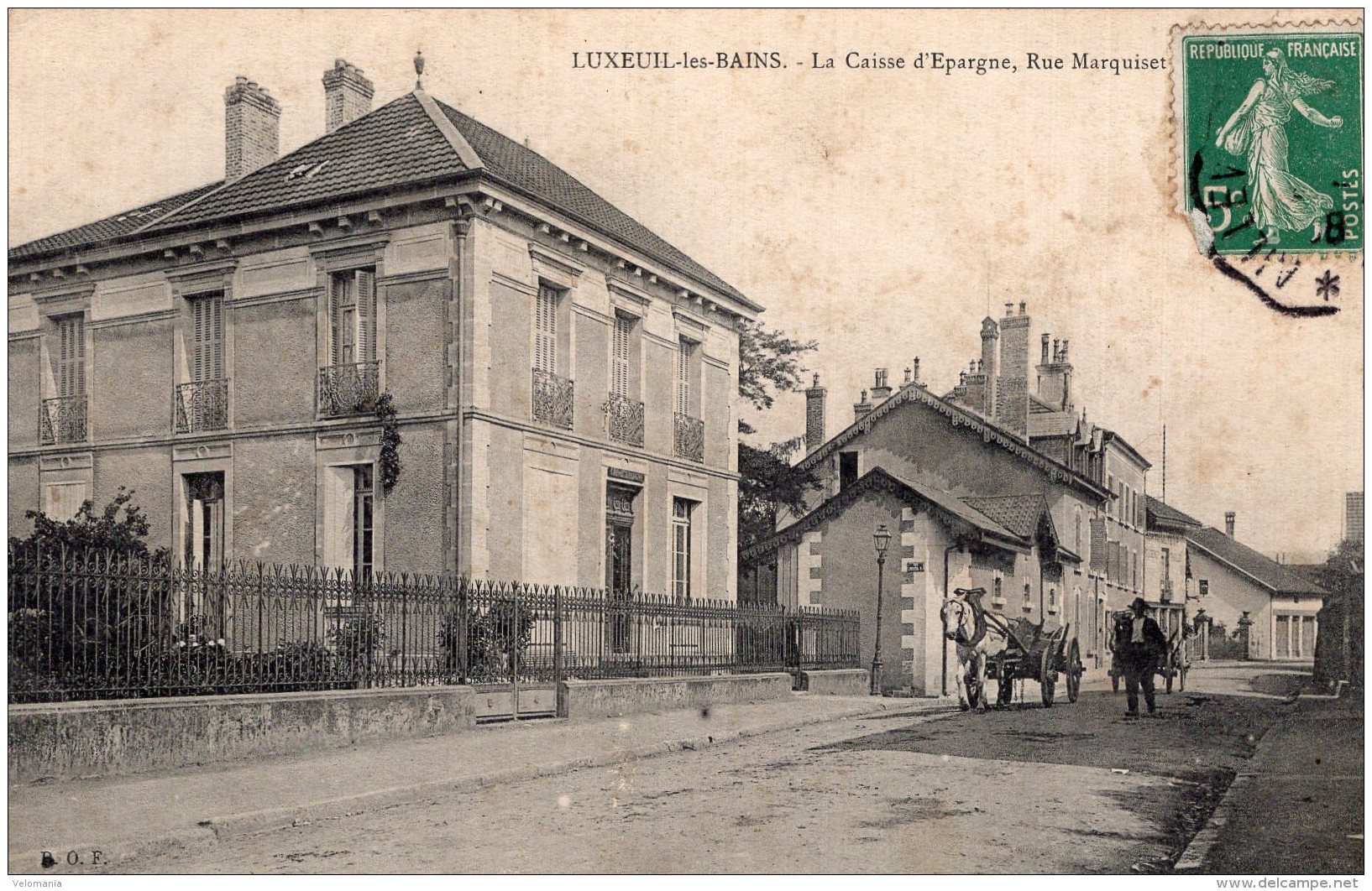 V11187 Cpa 70 Luxeuil Les Bains - La Caisse D'epargne - Luxeuil Les Bains