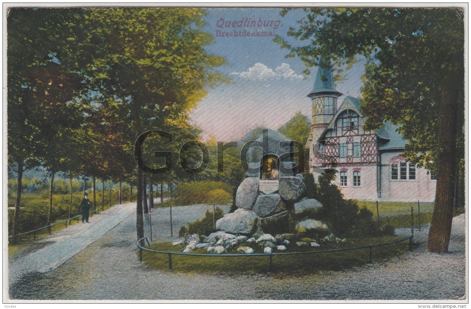 Germany - Quedlinburg - Brechtdenkmal - Quedlinburg