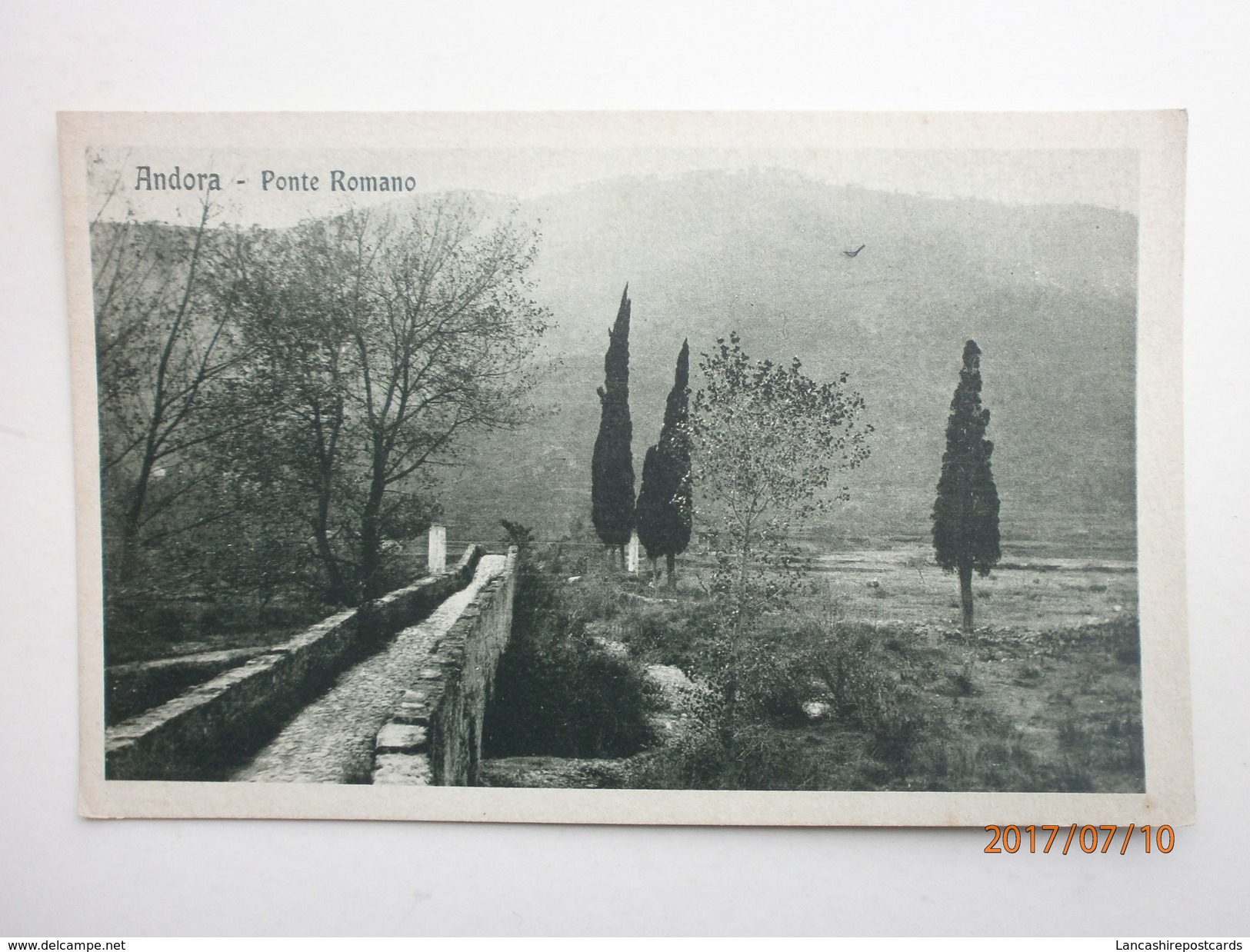 Postcard Andora Ponte Romano By Benedetto Casarico Of Alassio My Ref  B11447 - Other & Unclassified
