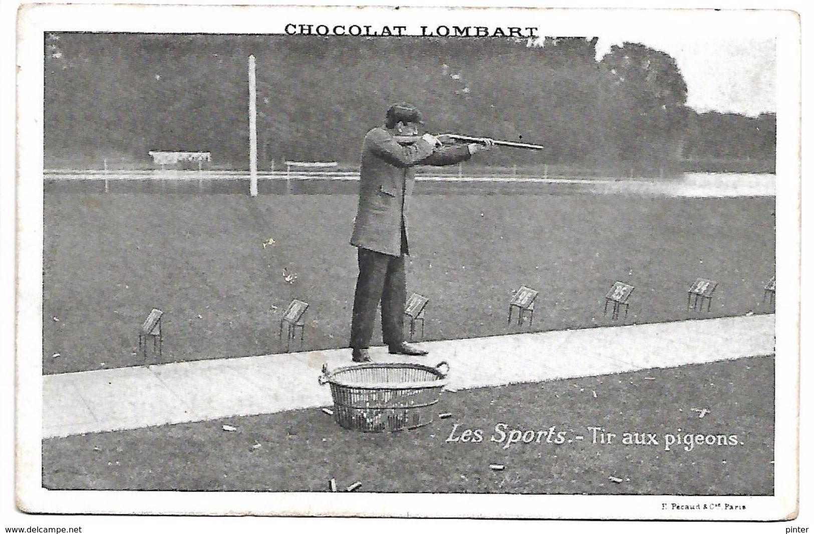 LES SPORTS - Tir Aux Pigeons - Chocolat Lombart - Tir (Armes)