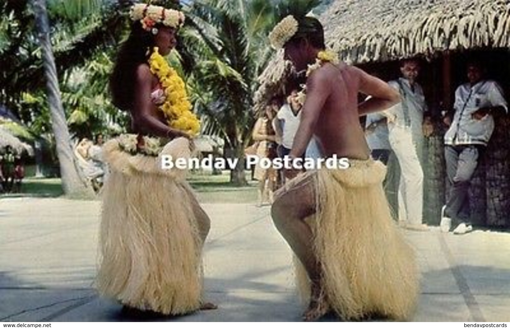 French Polynesia, TAHITI, Dancing Couple At Camera Show Hotel Bali-Hai (1967) - Tahiti