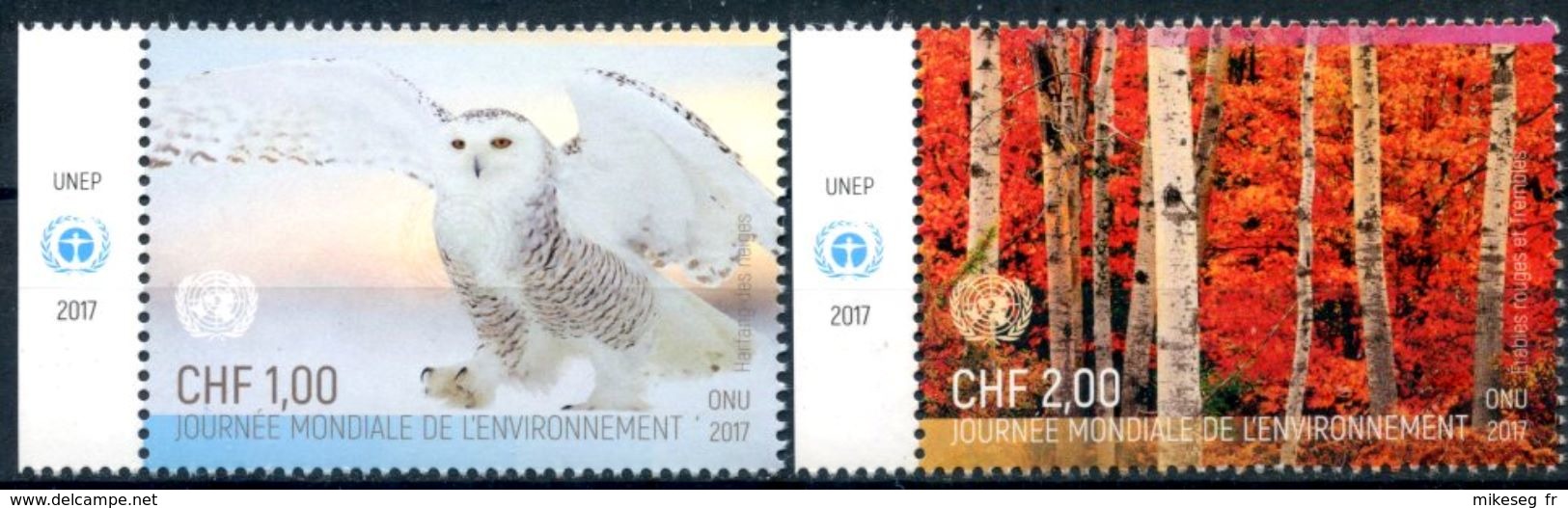 ONU Genève 2017 - UNEP - World Environment Day ** - Unused Stamps