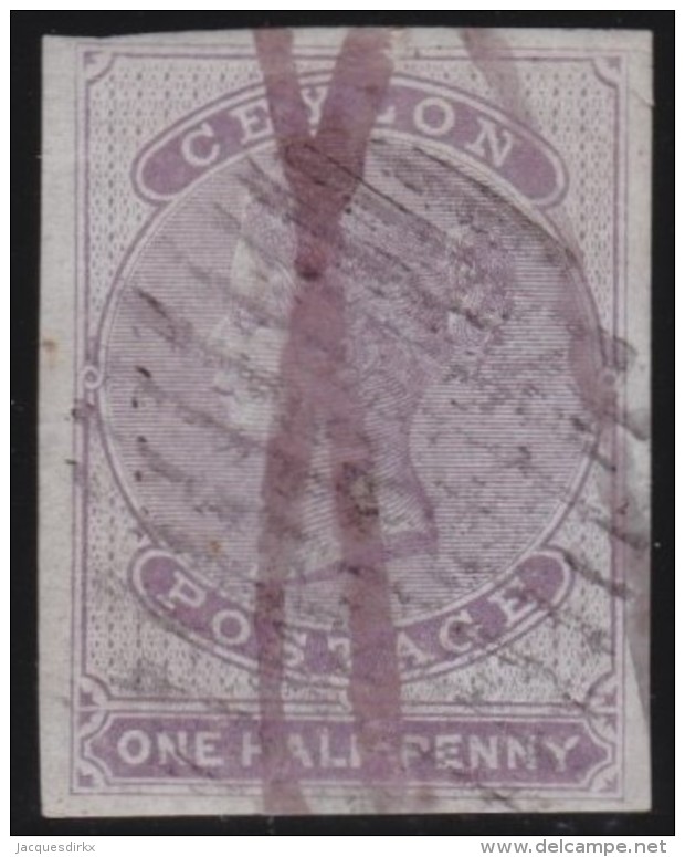 Ceylon        .    SG     .   16         .       O      .   Gebruikt    .    /  .   Cancelled - Ceylon (...-1947)