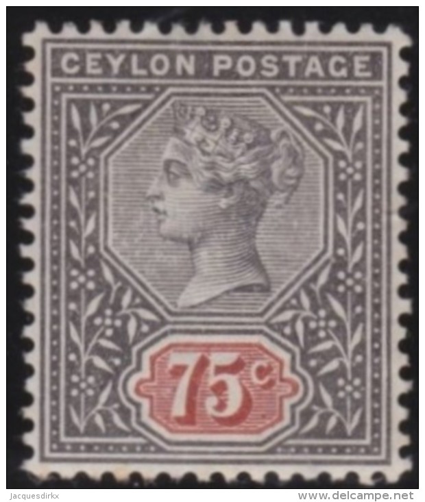 Ceylon       .    SG     .     262      .       *         .      Ongebruikt    .    /  .     Mint-hinged - Ceylon (...-1947)