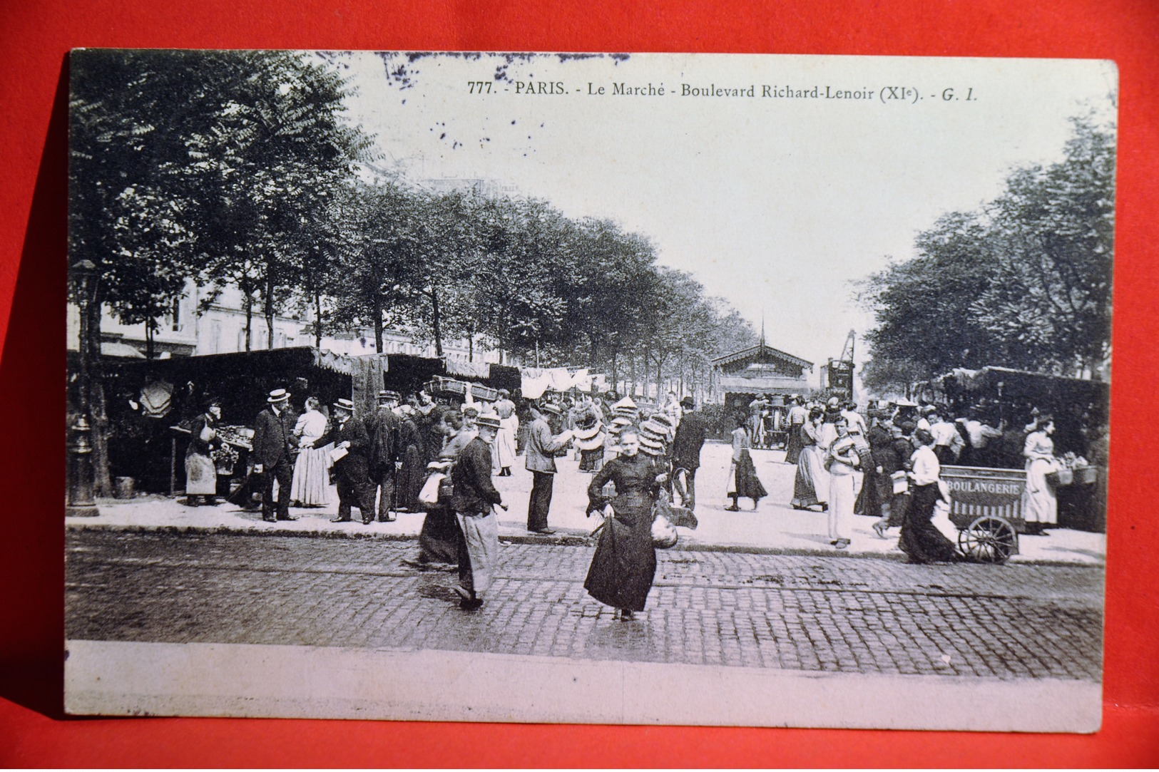 Paris - Le Marché - Boulevard Richard-Lenoir ( XIè) - District 11