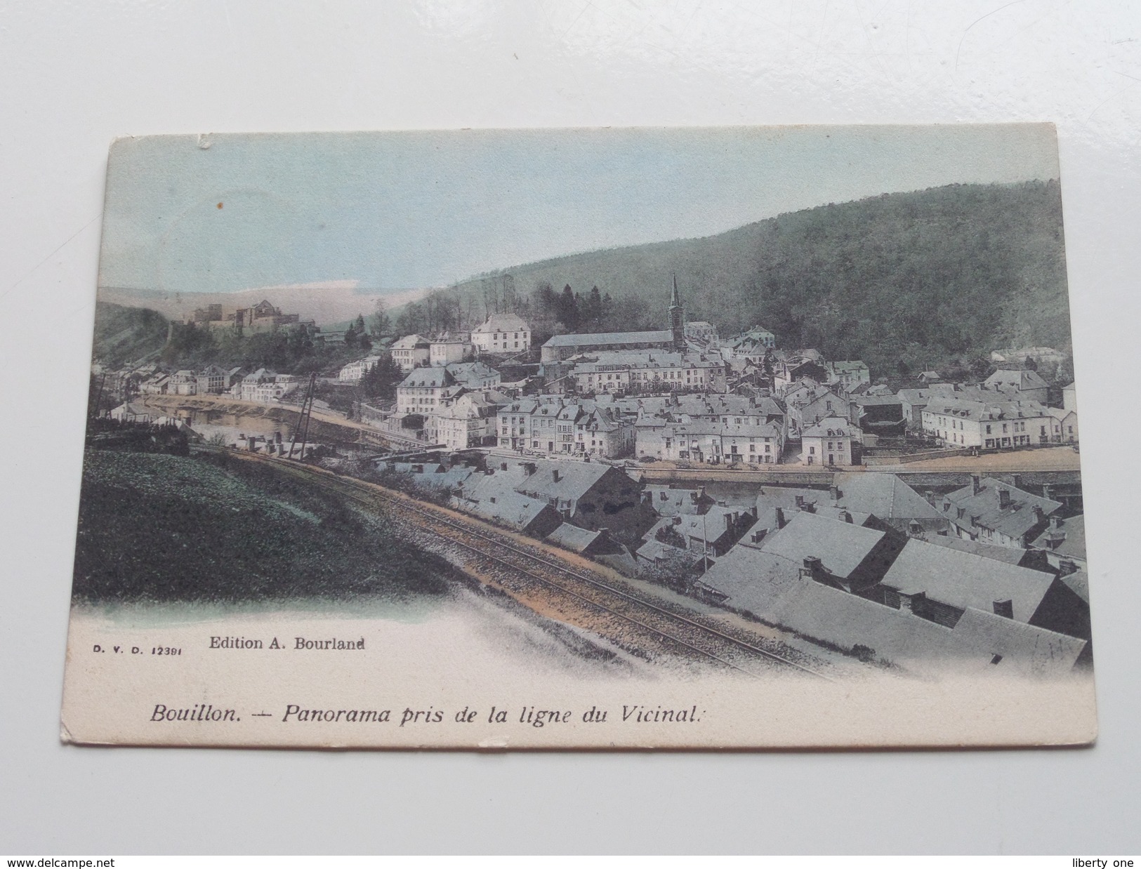 Panorama Pris De La Ligne Du Vicinal ( Ed. A Bourland ) Anno 1907 ( Zie Foto Voor Details ) !! - Bouillon