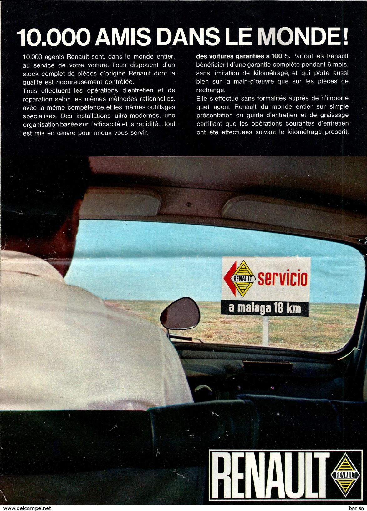 Renault 4 L: Franstalige brochure uit 1965 (8 scans)