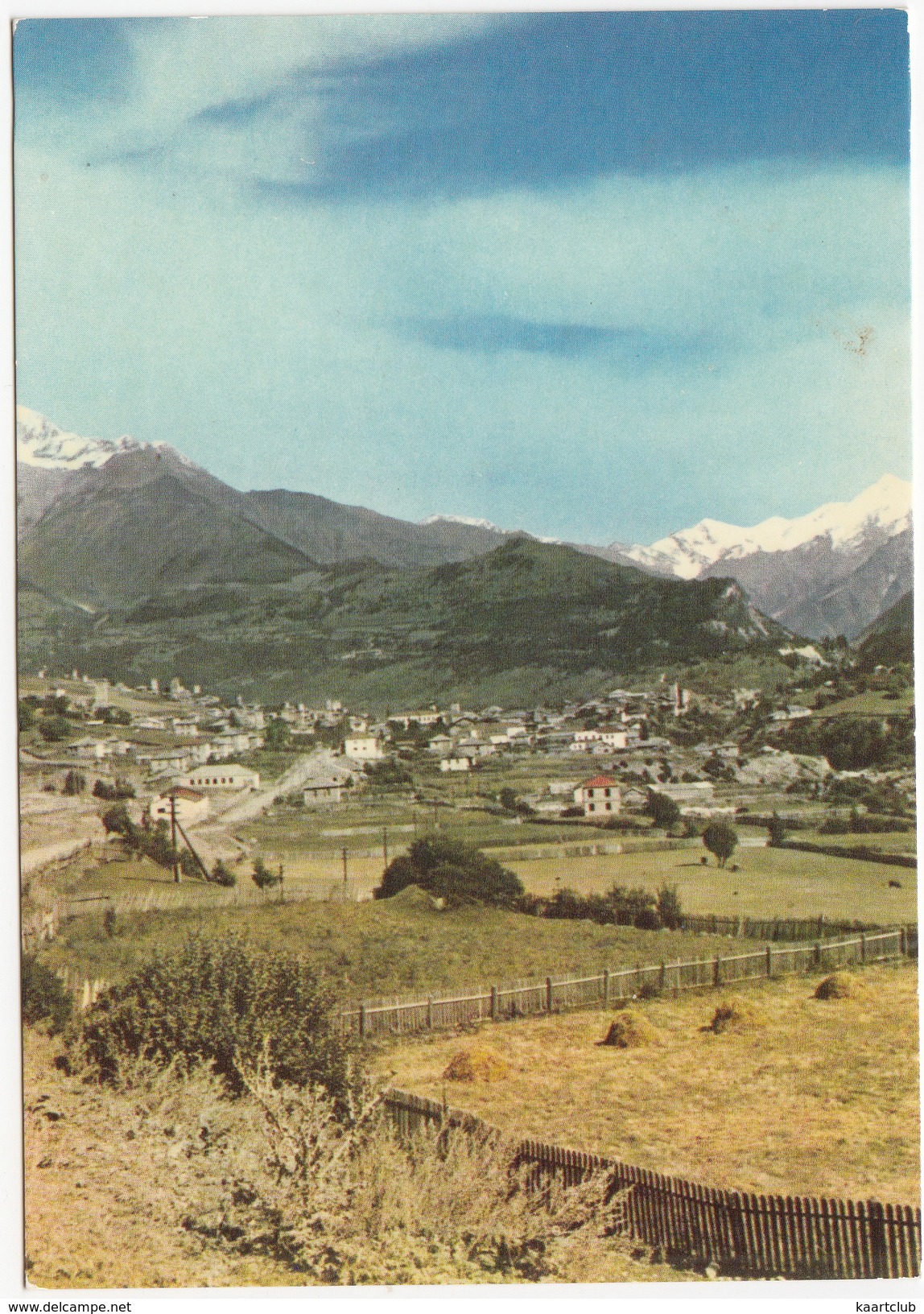 Georgian SSR. Mestia, The Centre Of Mountainous Svanetian District - (Georgië / Géorgie ) - Georgië